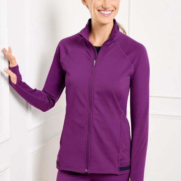 T by Talbots Performance Interlock Jacket & Leggings Set S - Picture 14 of 15